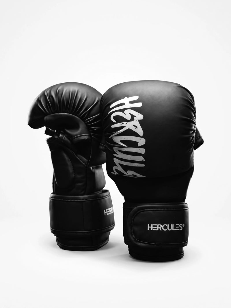 Hercules Siyah Profesyonel MMA Eldiveni