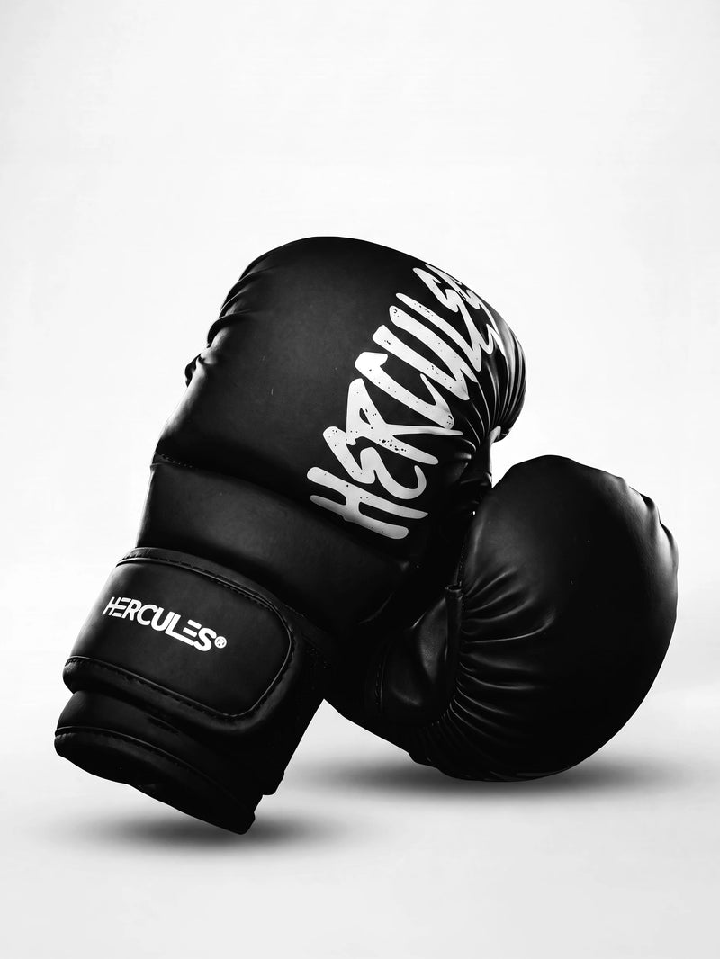 Hercules Siyah Profesyonel MMA Eldiveni