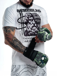 Hercules Yılan Desenli Yeşil MMA Eldiveni